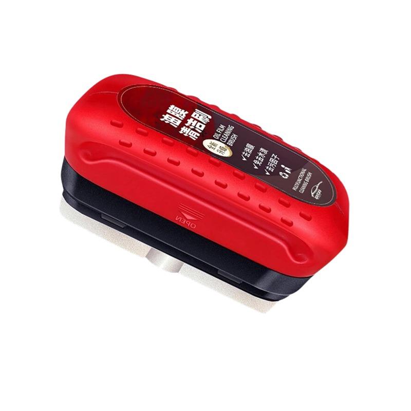 Car Glass Cleaner Cleaning Agent Powerful Windshield Cleaner Car Glass Sponge Cleaning Brush Water Spots Stain Auto Removal Oil