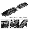 Front Bumper Grill Fog Light Cover Lamp Frame Trim Fit A3 2017-2020