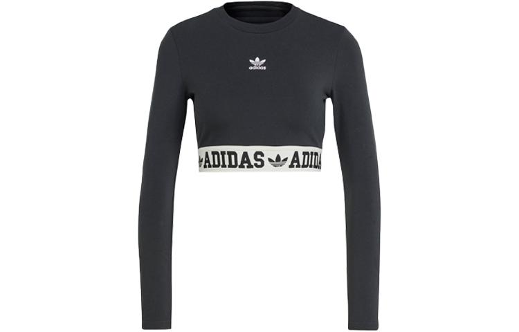 

Adidas Originals Set in Sleeve T Shirt Women s Black IS5266 L
