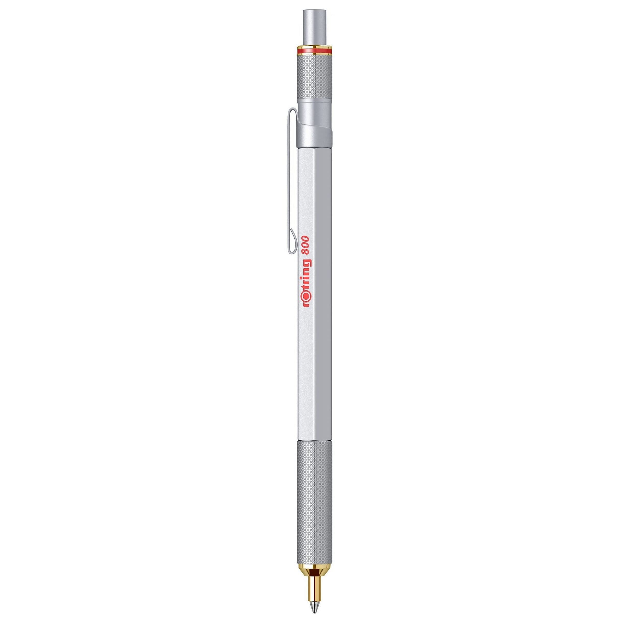 

Rotring Ballpoint 800 2032580 Imported Pen, Oil-Based, Series, Silver, (Genuine Product)