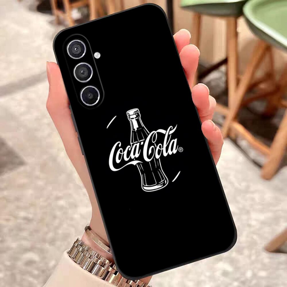 

A-coca-ES C-colaES Drink Phone Case For Samsung S26 S25 Edge S24 S23 S22 S21 S20 Ultra Plus Fe Galaxy Silicon Cover Galaxy S26 Ultra