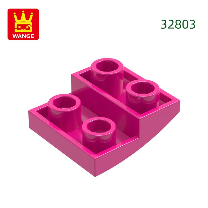150Pcs/lot 32803 Slope Curved 2x2x2/3 Construction Block Moc Colour Accessories Works With featuring Brick DO IT YOURSELF Children's Toy