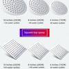 8/10/12 Inch Ultra-thin Wall Mount Rainfall Shower Head With 16inch Stainless Steel Shower Arm 150cm ABS Hose Bathroom Hardware