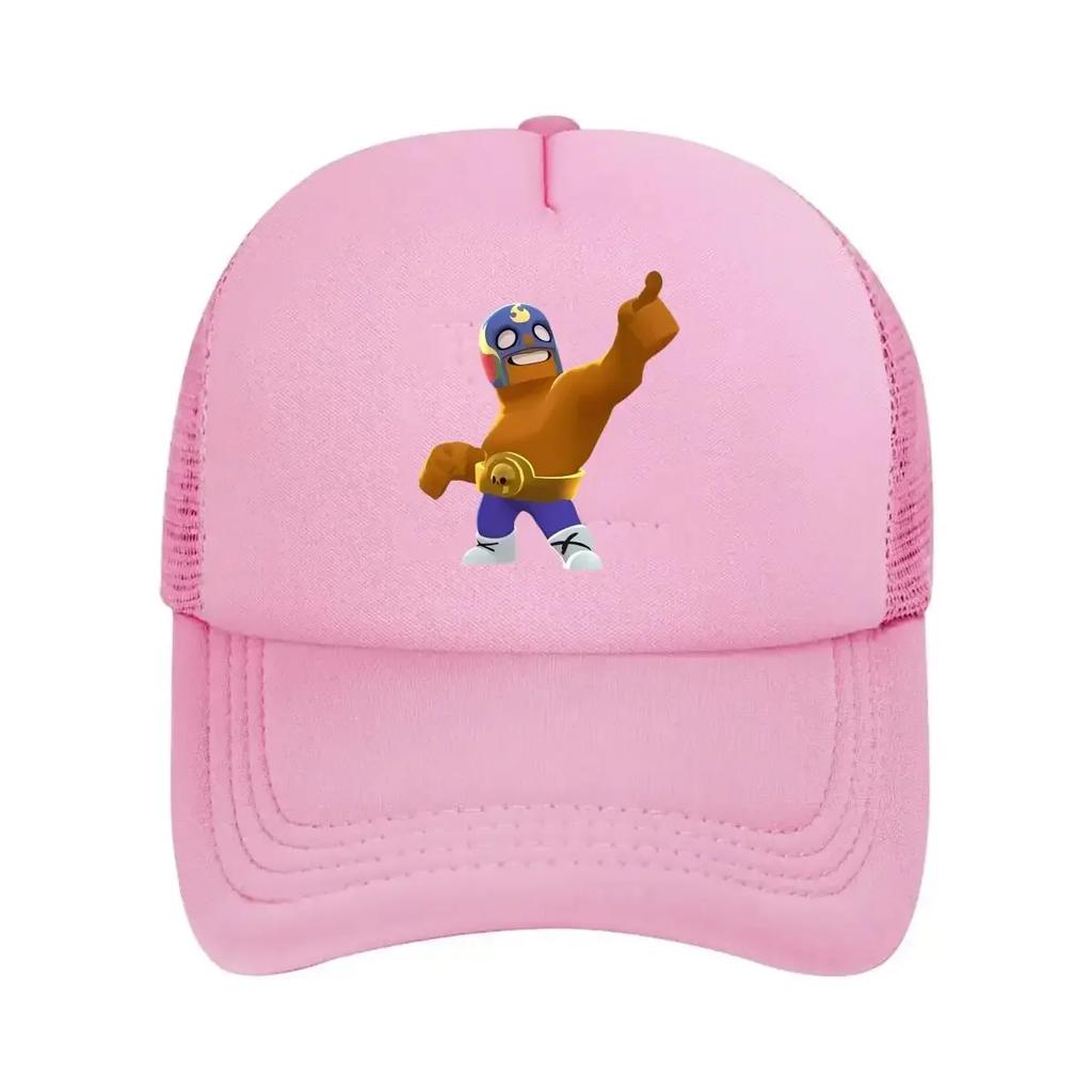 Lucha Libre Sports Wrestling Design Mesh Baseball Cap