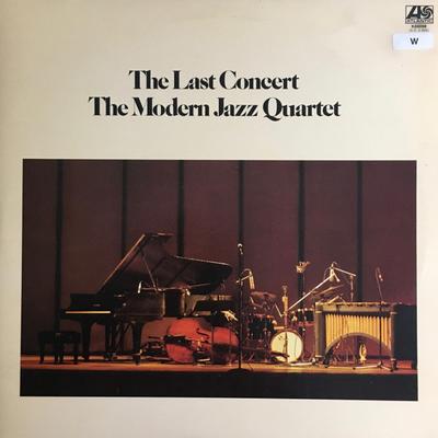 LP Record MODERN JAZZ QUARTET - The Last Concert K60098 Atlantic 1975 UK Jazz Used