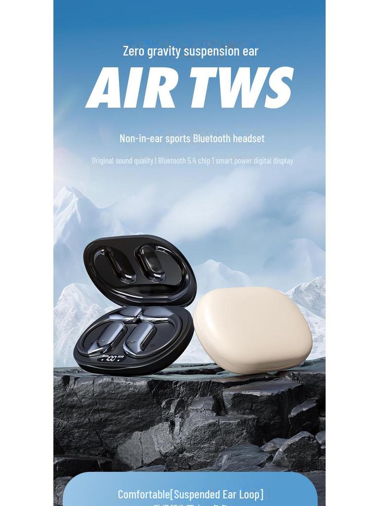 OWS M75 Ear-Hook Bluetooth Headset with Noise Reduction