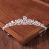 Bridal Tiara Hair Crown Wedding Hair Accessories for Women Silver Color Crown for Bridal Crowns and Tiara Women Accessories Gift