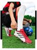 Unisex AG Long Spike Soccer Shoes - Ideal for Teens & Students In Training and Competition