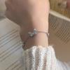Leuchtendes Schmetterlingsarmband Sterling Verstellbarer Charm Schmuck Damen Mädchen Romantisches Geschenk