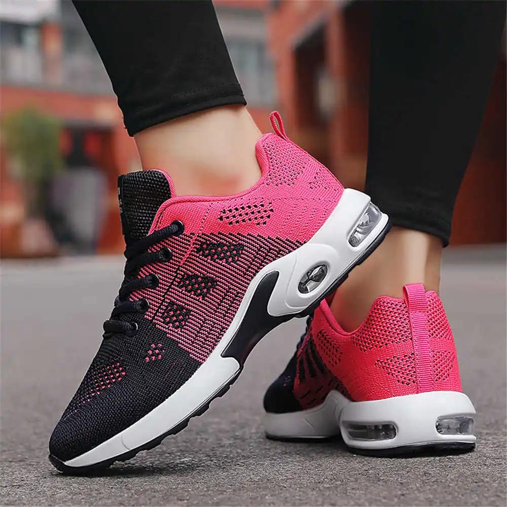Slip-resistant Spring-autumn Stiletto Womens Shoes Adult Shoes For Women Heels Sneakers Sport Lowest Price Shooes Footwear