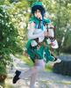 [NOKIJP] Genshin Impact Venti Cosplay Costume, Wind-Colored Poet (Venti, XXL)