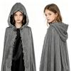 Witch Costume Cloak With Polyester Fabric For Halloween Cosplay And Costume Parties