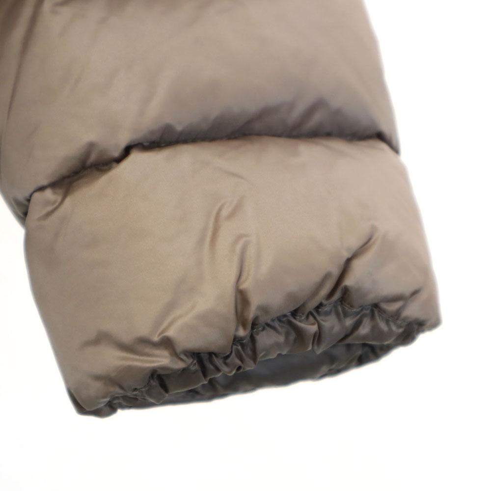 Moncler Made In Hungary Down Jacket Grege TEMPLEZ GIUBBOTTO with Mink Fur Women Used