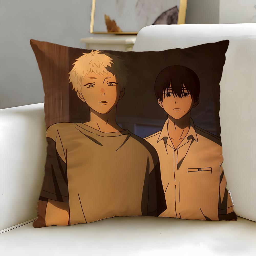 popular manga The Summer Hikaru Died Cushion Cover Soft  EasyWash Pillow Case  Versatile for Couch Bed Travel and Office