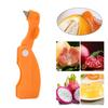 Pack of 4 Peeler Set Multifunctional Orange Skin Remover Fruit Opener Orange Peeler Fruit Peeler Suitable for Kitchen
