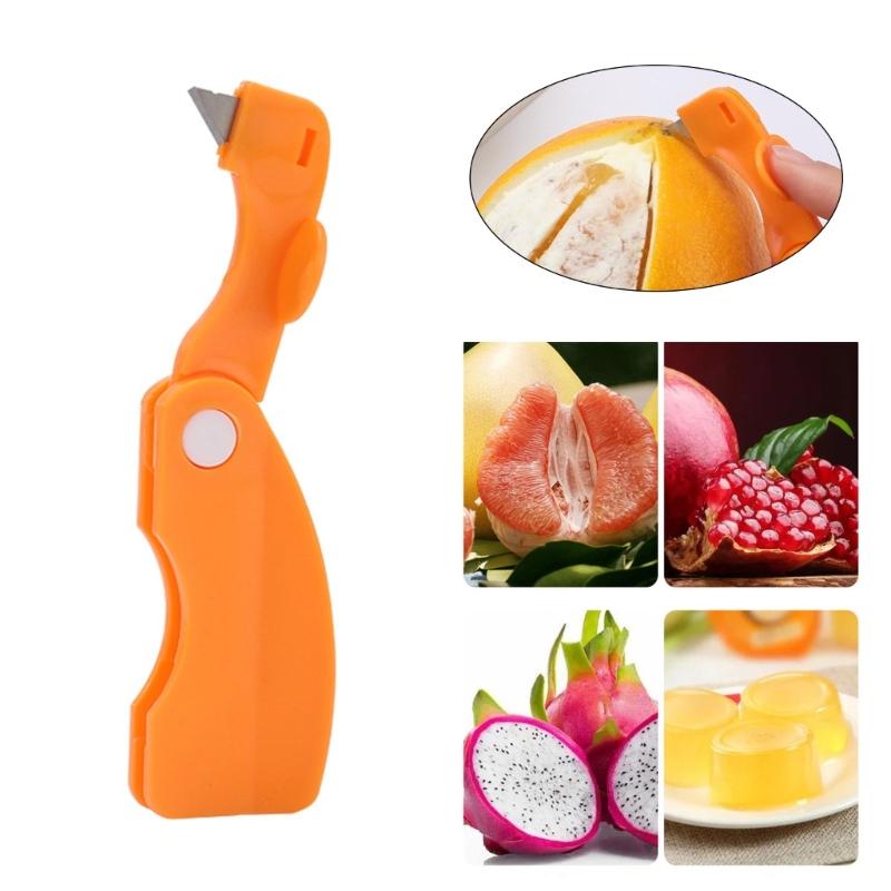 Pack of 4 Peeler Set Multifunctional Orange Skin Remover Fruit Opener Orange Peeler Fruit Peeler Suitable for Kitchen
