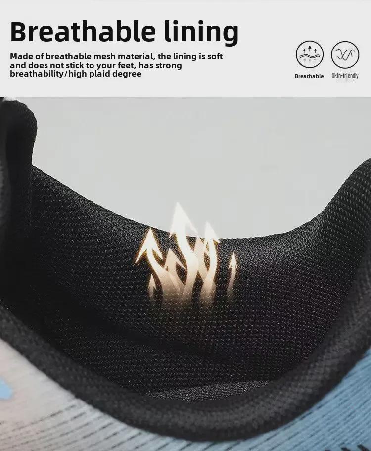 Chitu Herren Laufschuhe Frühling/Sommer Leichte Atmungsaktive Rutschfeste Stoßdämpfende