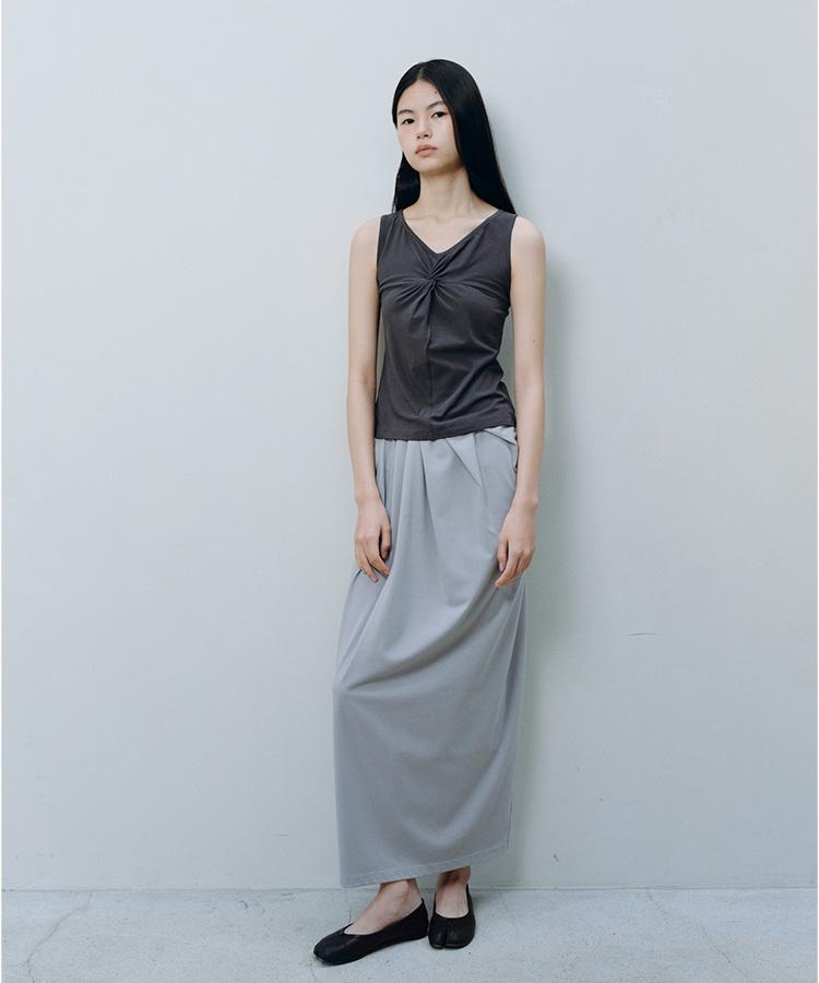 Kasel Soft Twist Sleeveless, Charcoal