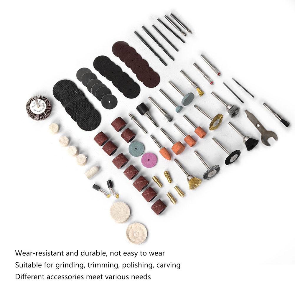 75 Stück Elektrischer Schleifer Zubehör-Set Schleif- Polierwerkzeuge für Elektrischen Schleifer