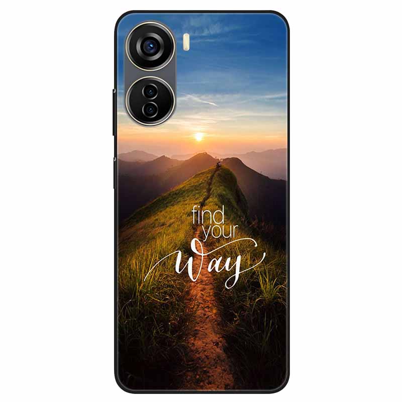 For ZTE Nubia Neo 5G Case Cartoon Painted Soft TPU Silicon Back Cover for ZTE Nubia Neo 5G Phone Cases 6.6'' 8150N Bumper Coque