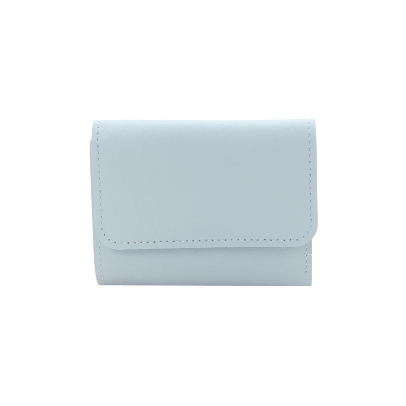 Simple Short Wallet for Women Fashion Ultra Thin Ladies Card Holder Multi Function Change Purse Cute Elegant Slim Pocket