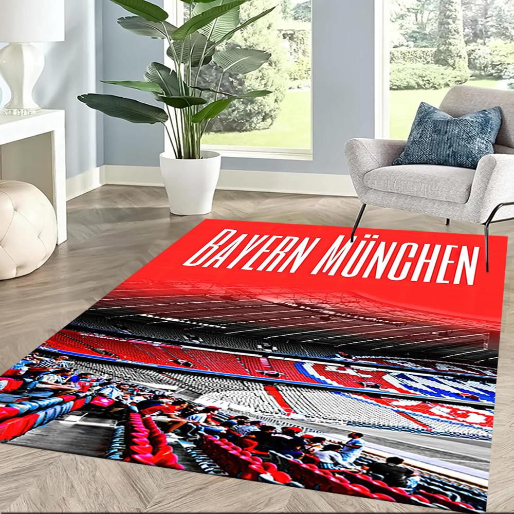 Bayern Munich Floor Mat Perfect for Game Room Decorate Room Dining Room Bedrooms Anti-slip Rug Anime Office Decor Gift for Festivals
