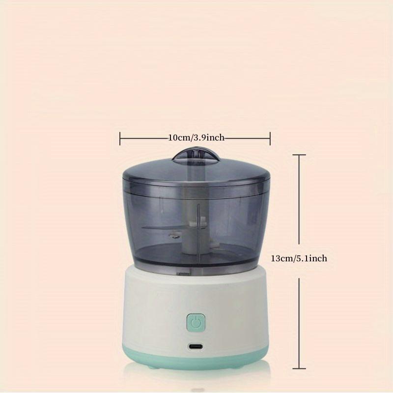 Electric Garlic Masher Crusher 350ml Mini Kitchen Food Chopper USB Charging Cooking Machine Detachable Automatic Kitchen Gadgets