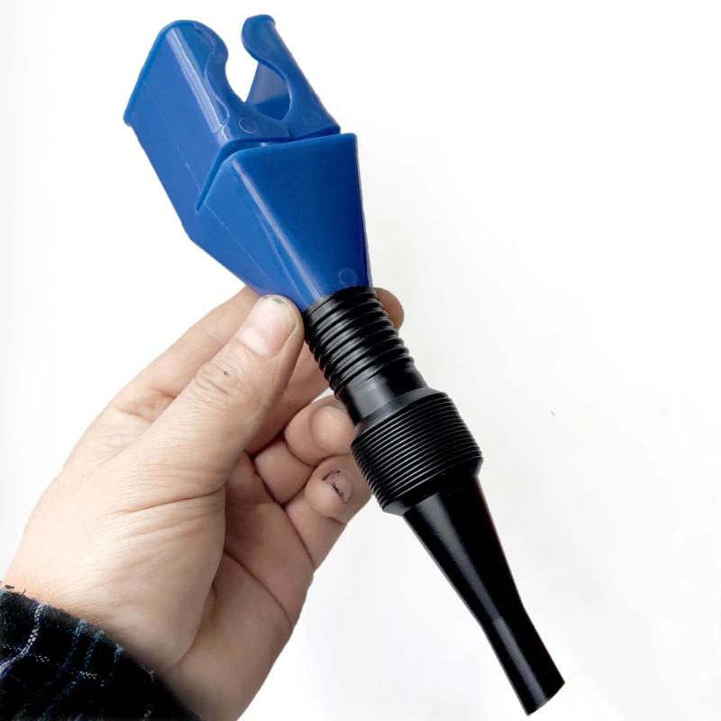Telescopic Car Refueling Funnel Engine Oil Funnel Filter Transfer Funnels Tool Removable Oil Filling Funnel Auto Accessories