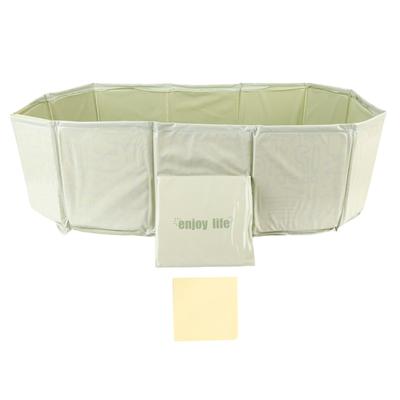 Skládací vana pro děti Velká přenosná dětská skládací koupací vana s vypouštěcí zátkou Snadné čištění