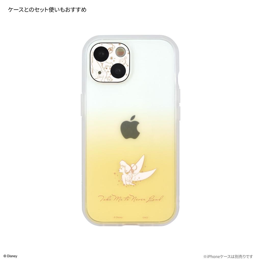 Gourmandies Disney Character Camera Cover for iPhone Tinker Bell 15/15 Plus/14/14 Plus, (DNG-172TB)