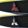 ABS for Mitsubishi Ralliart Lancer ASX Colt Pajero Outlander Eclipse Delica EVO Grandis Colt Car Front Rear Badge Grille Emblem