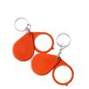  Folding Magnifying Glass Keychain Portable High-definition Multiples Sperm Magnifying Glass for the Elderly