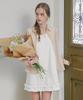 Belloel Frill Sleeveless Mini Dress Ivory