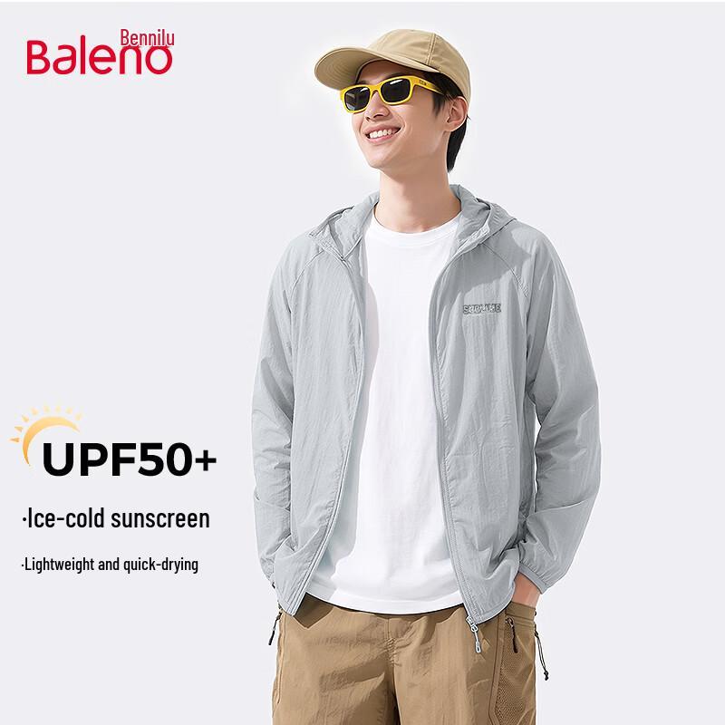 Baleno Men s Hooded Long Sleeve UV Protection Jacket 3XL