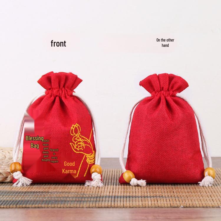 Special Offer Cotton Linen Jewelry Gift Bag