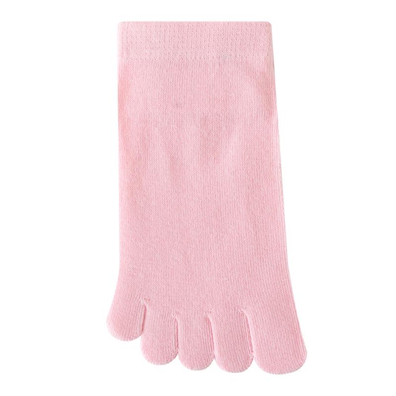 Free Shipping: 10 Pairs of Women's Summer Breathable Cotton Toe Socks - Invisible & Thin Design