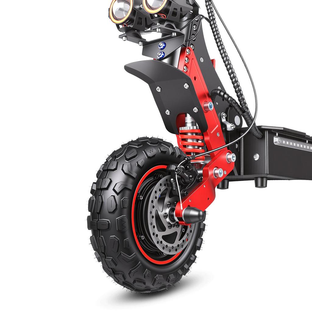 SUNNIGOO X7 Pro Dual Motor Electric Scooter with 48V 21Ah Battery, 10inch Air Tires
