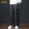 Men's Multi-Pocket Straight-Leg Cargo Pants