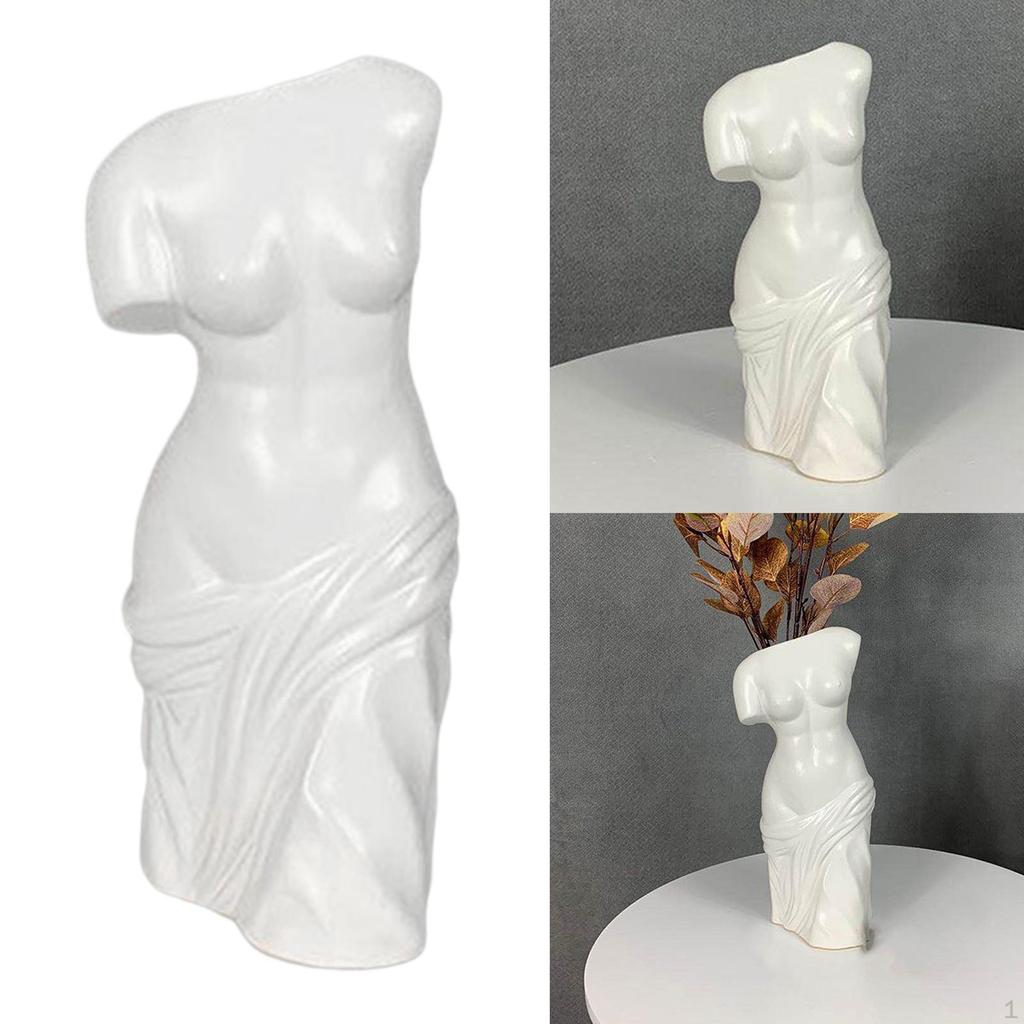 Art Human Body Vase Ceramic Flower Pot Er