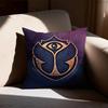 Tomorrowland Pillow Case Antidustmite Pillowcase Invisible zipper silky short plush Sofa cushion cover