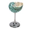 Coupe à Vin Coquillage Unique Élégant Calice Coquillage Verres à Cocktail pour Anniversaire Mariage Anniversaire Fête