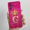 Phone Case for Samsung Galaxy A72 A52 A52S 4G 5G Liquid Silicone Soft Shockproof Lens Protective Cover Luxury Crown Letter Cases