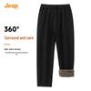 JEEP Men's Winter Warm Corduroy Straight-Leg Pants