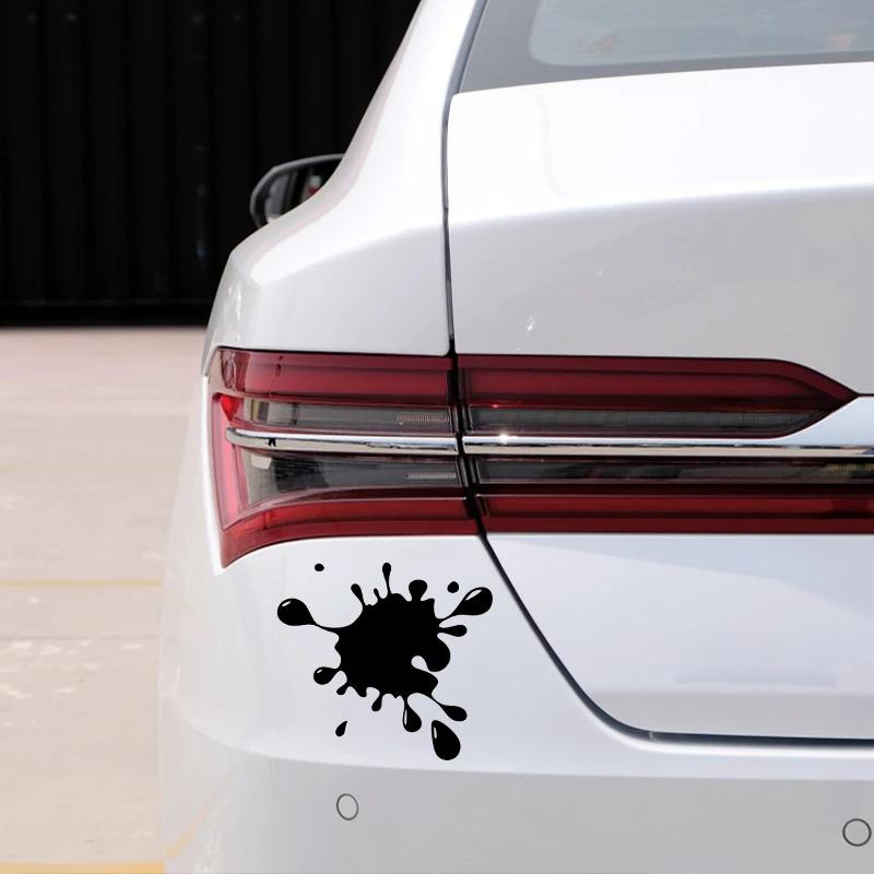 15x13.8CM Car Interior Stickers with Interesting Spots Vinyl Stickers Car Stickers for Car Bumpers Decorations