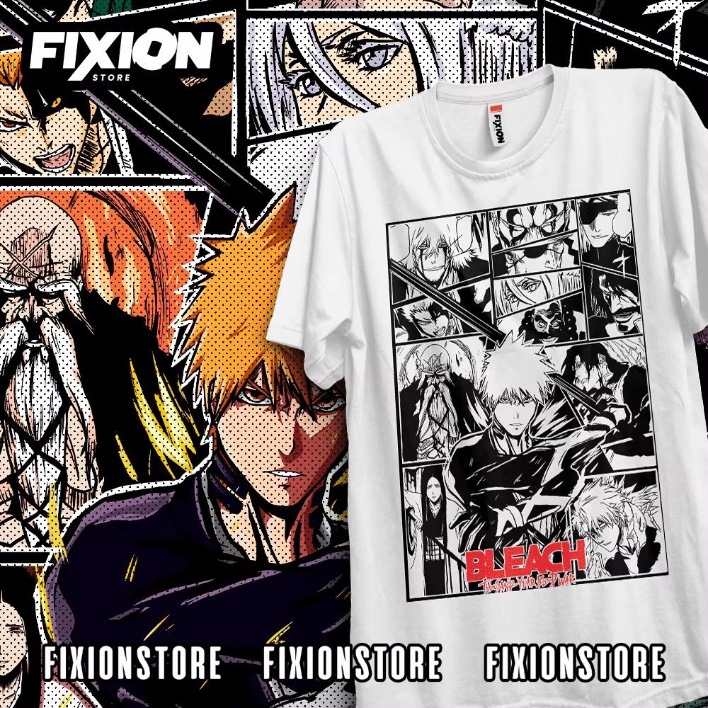 Summer Sale Bleach IS BACK 4 Ver 2 Colores BlancoAnime T Shirt Manga Gift for Anime Lover All Size Cotton Mens Tshirt