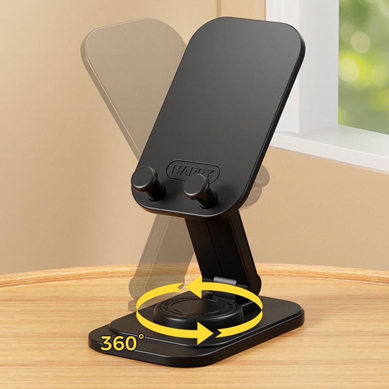 Foldable 360 Degree Rotation Desktop Mini Phone Holder Height Adjustable Cellphone Tablet Stand Bracket Support For Iphone