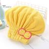 Touca de secagem de cabelo com elástico superabsorvente, secagem rápida, espessamento, menos frizz, decoração de laço, touca de secagem de cabelo, envoltório de cabeça de secagem, uso doméstico em viagens, banho