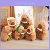 Adorabile Capibara Peluche Toast Animale di Peluche Coccoloso Bambola per Bambine Perfetto per Dormire 30cm