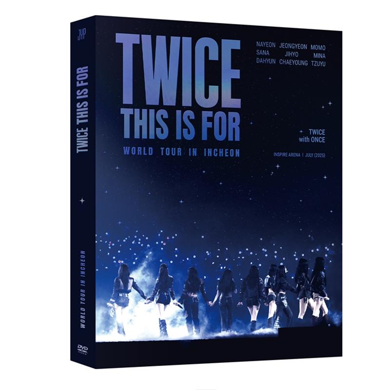 [Предзаказ] TWICE [ЭТО ДЛЯ] МИРОВОГО ТУРА В ИНЧХОНЕ (Блю рей) POB STANDARD