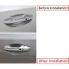 Chrome 5PCS Exterior Door Handle Cover Trim For Kia K3 Forte Cerato 2019-2022